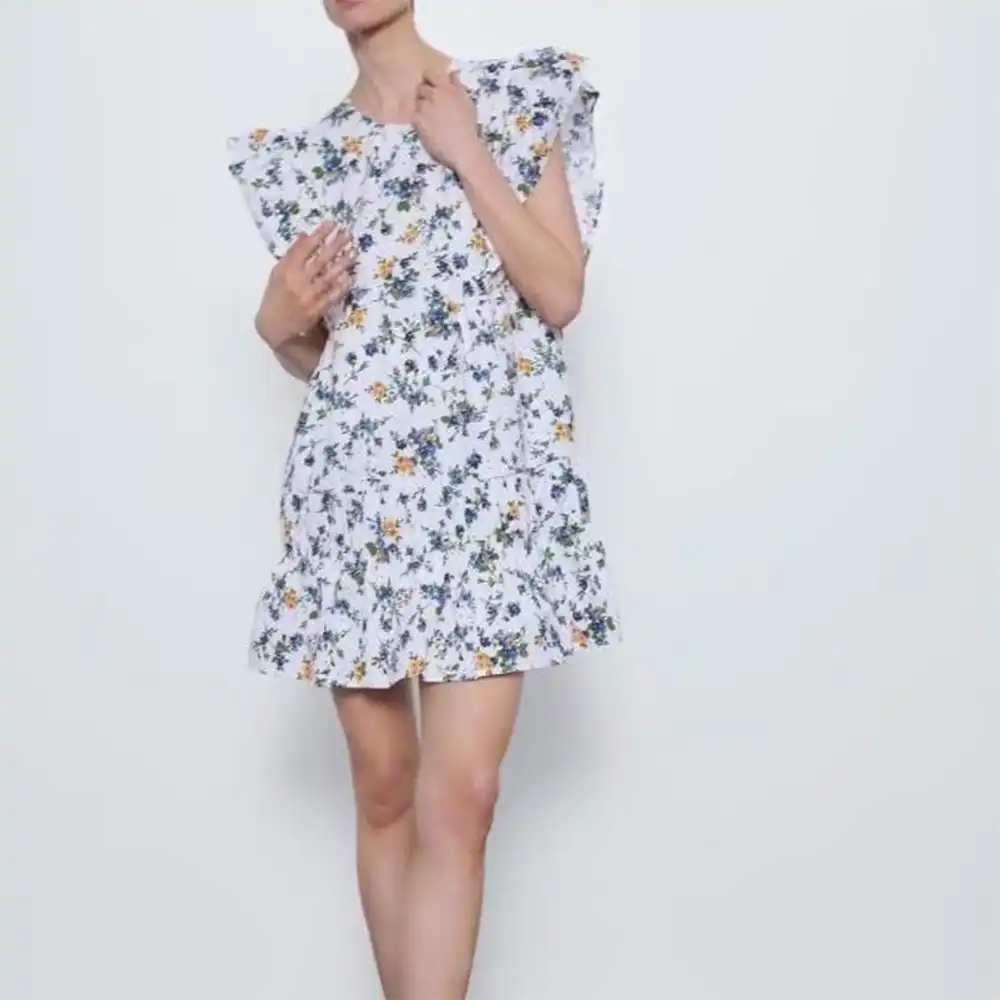 printed short dresses