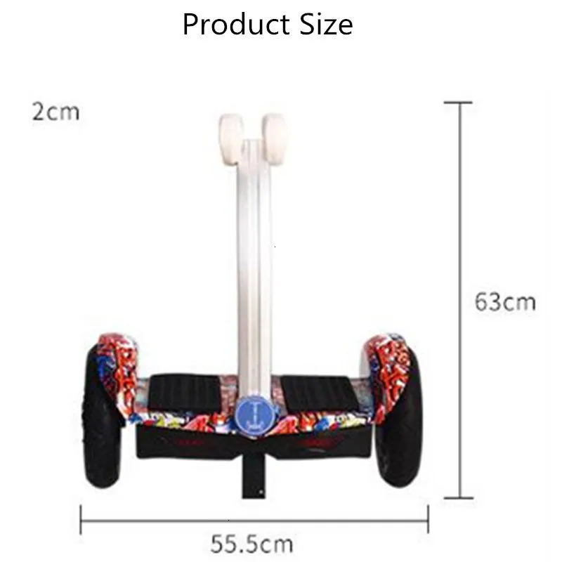 Daibot 2 Wheels Electric Scooter Self Balancing Scooters 10 Inch 36V Adult Kid Hoverboard Skateboard With Bluetooth SpeakerAPP (4)