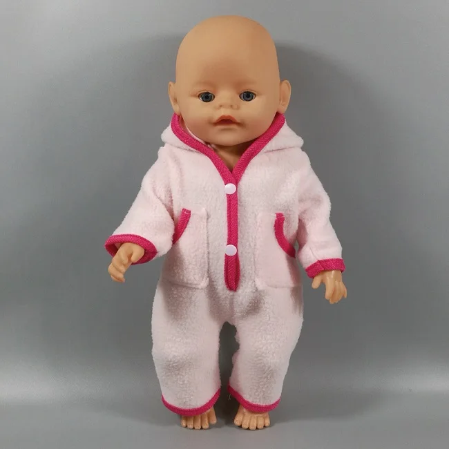 Одежда для куклы-младенца подходит 18 дюймов 40-43 см розовый и синий цвет Единорог аксессуары для кукол для ребенка подарок на день рождения на праздник - Цвет: NO 02
