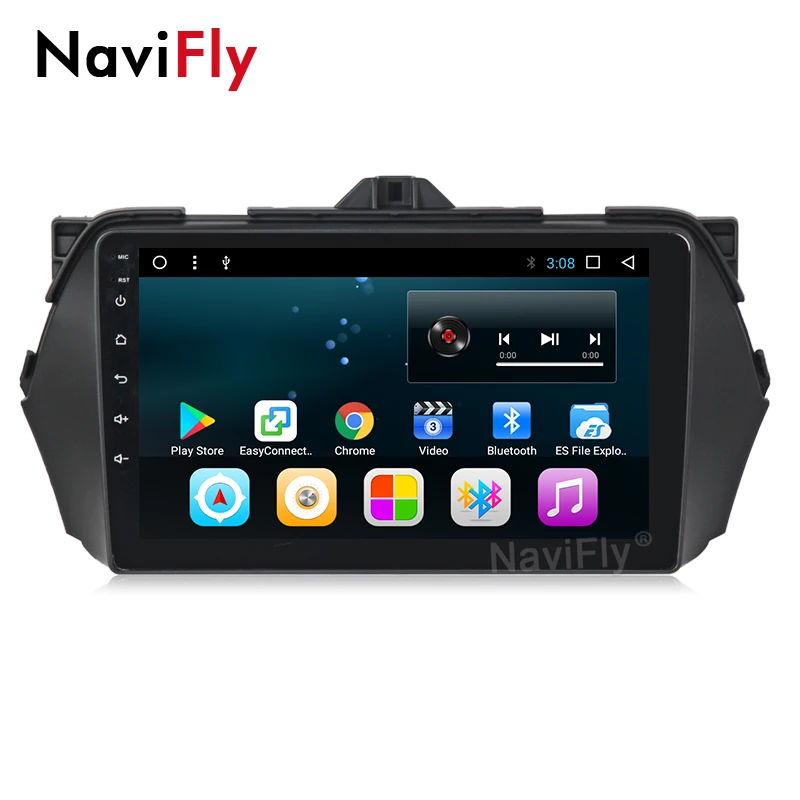 Gps навигатор плеер для SUZUKI ALIVIO/CIAZ Android 9 дюймов 1din Автомагнитола с WiFi USB DVR BT Камера заднего вида 2+ 16