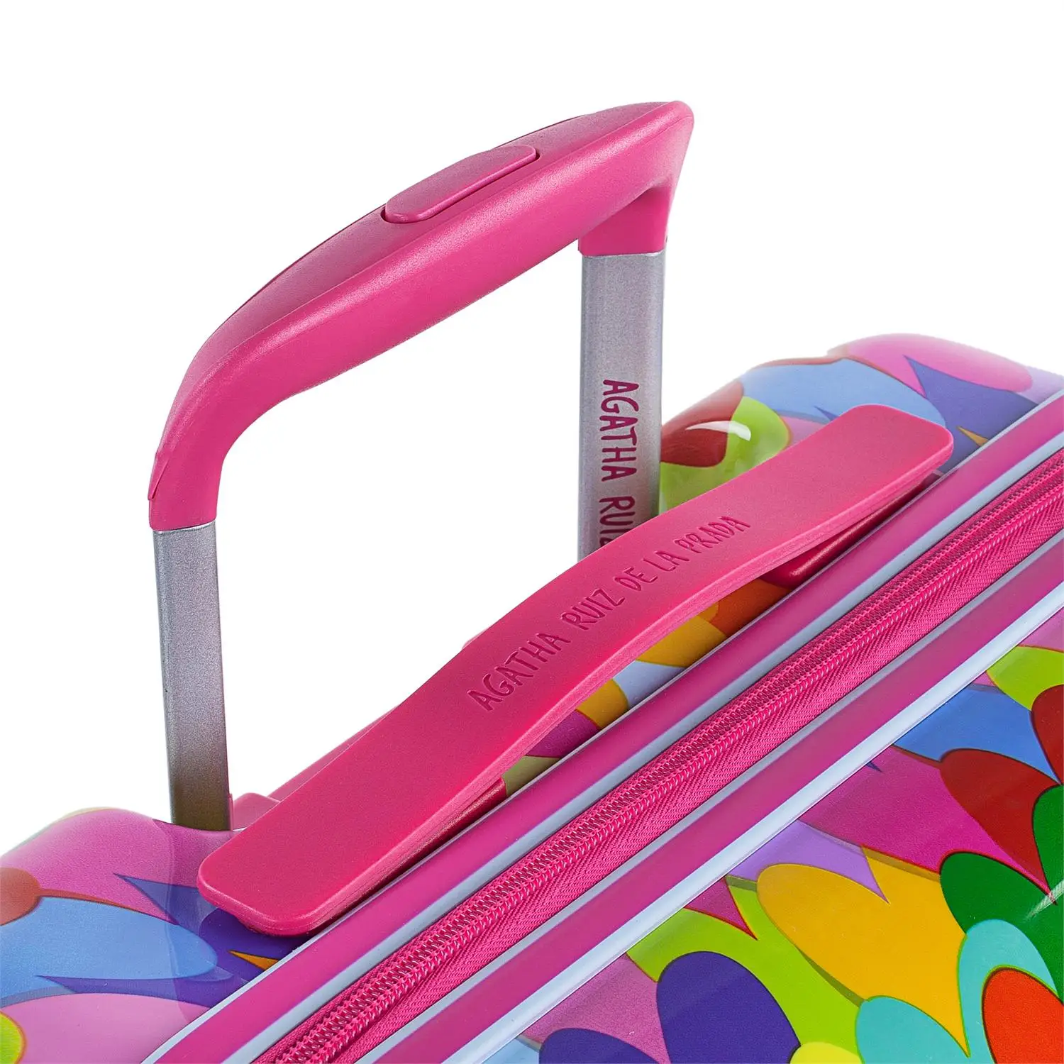 AGATHA RUIZ DE LA PRADA сердца цвета чемодан Средний Путешествия Жесткий для женщин с