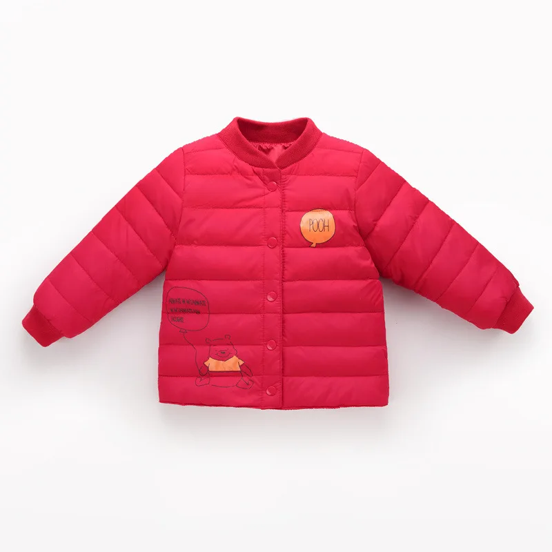 Модные детские куртки, пальто Зимние теплые пуховики для мальчиков и девочек пальто с капюшоном верхняя одежда, детская зимняя куртка От 2 до 7 лет