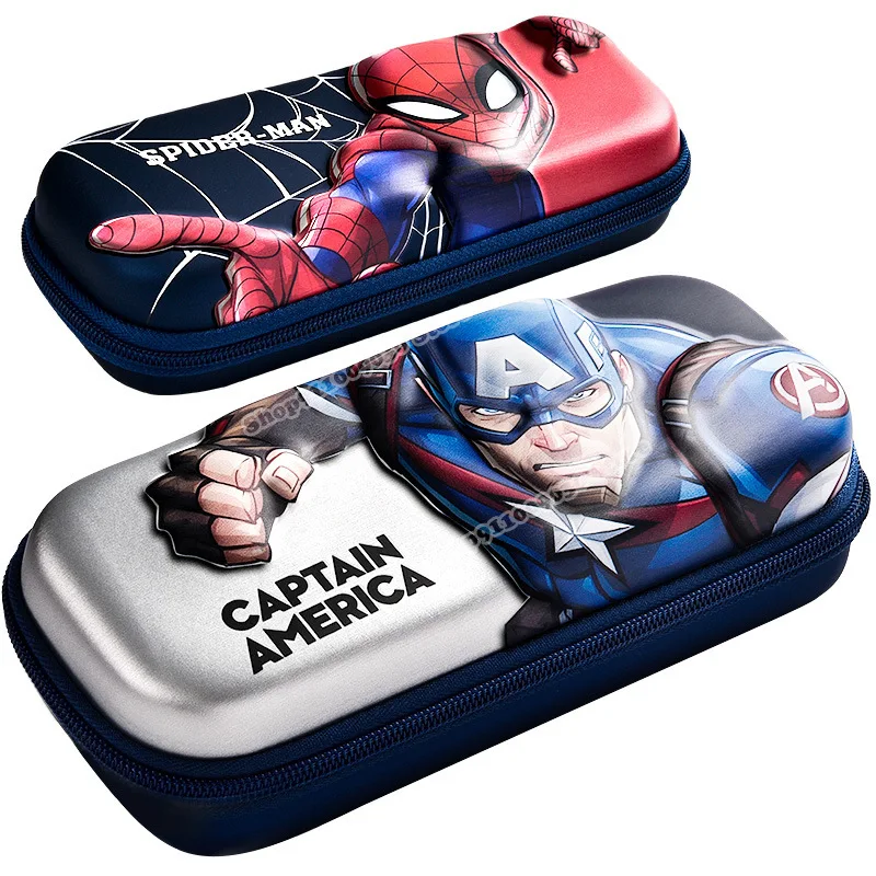 Оригинальные пеналы с мраморным рисунком милые школьные принадлежности для