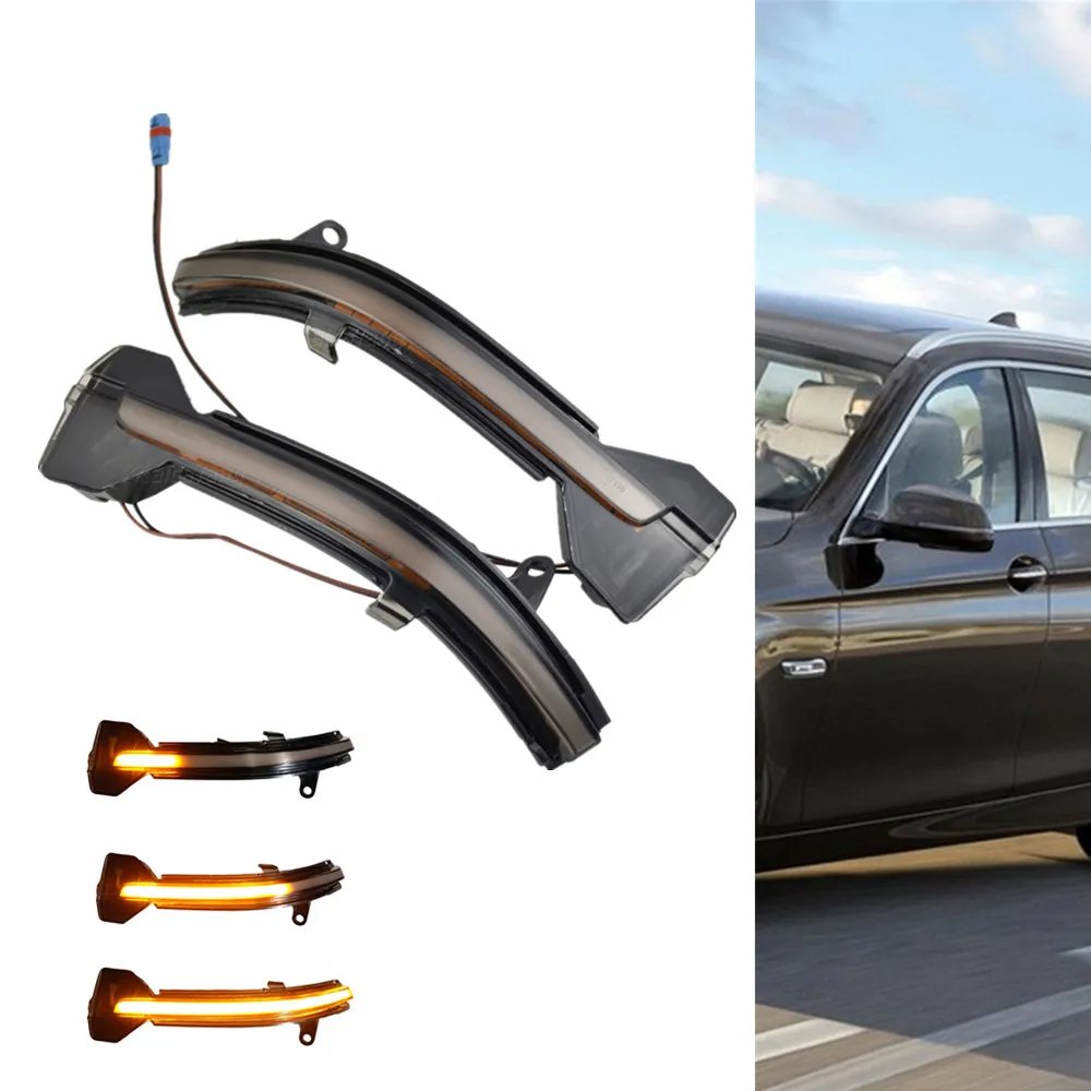 Светодиодный динамический поворотный сигнал последовательный боковой