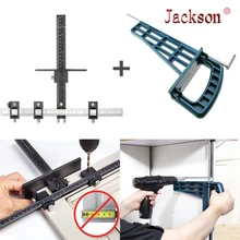 Slide Jig Set Drawer Use Woodworking Mounting Tool Cupboard Universal Magnetic Cabinet Furniture Extension Cupboard Hardware