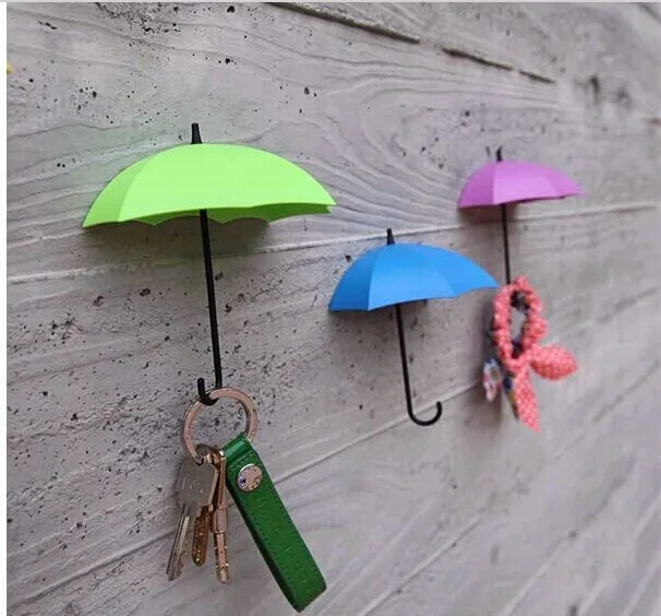 Поставка напрямую от производителя Креативный зонтик «сделай сам» сильный крюк для хранения украшения дома настенные наклейки крюк