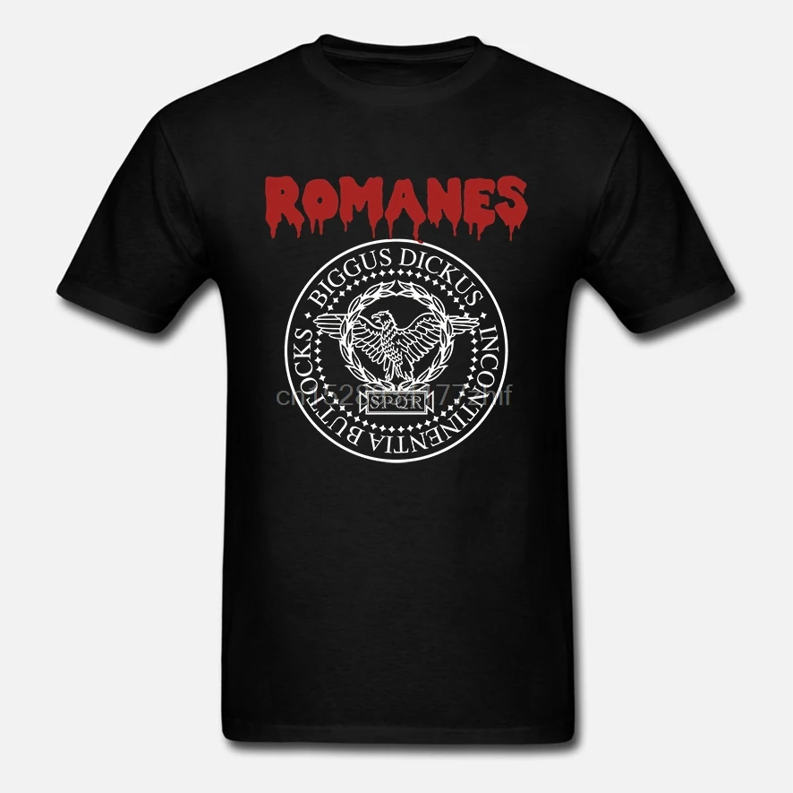 Футболка ROMANES музыка типография ramone romanes римляне панк рок-ролл ракета Россия |