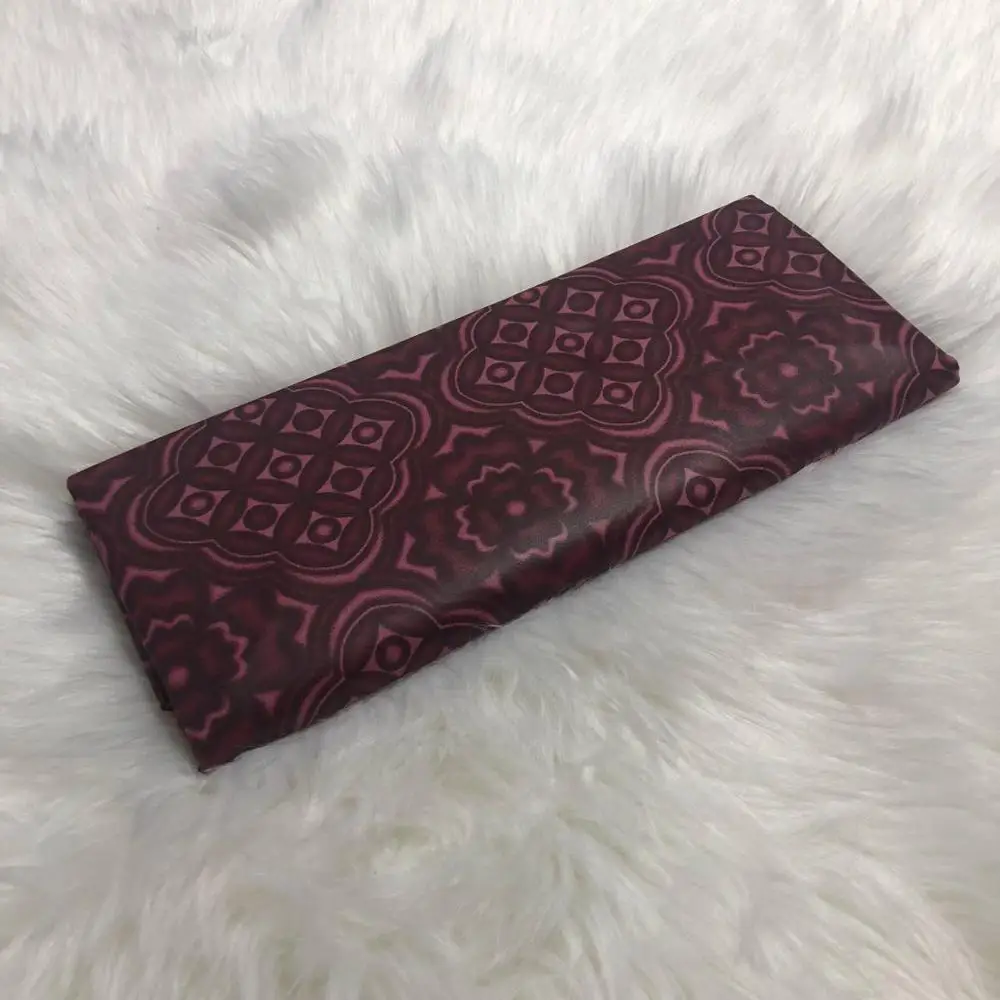 6 polyester quality Африканский стиль Африканский Базен Riche Brode ткань морская парча Дамасская Shadda кружевная ткань для мужчин ткань в 5 ярдов AB30 - Цвет: 6 polyester quality