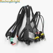 Rockeybright H4 Bi Xenon лампа для фар контроллер HID ксеноновая лампа H4 hi/lo фара Релейный кабель жгут проводов для H4 ксеноновая лампа