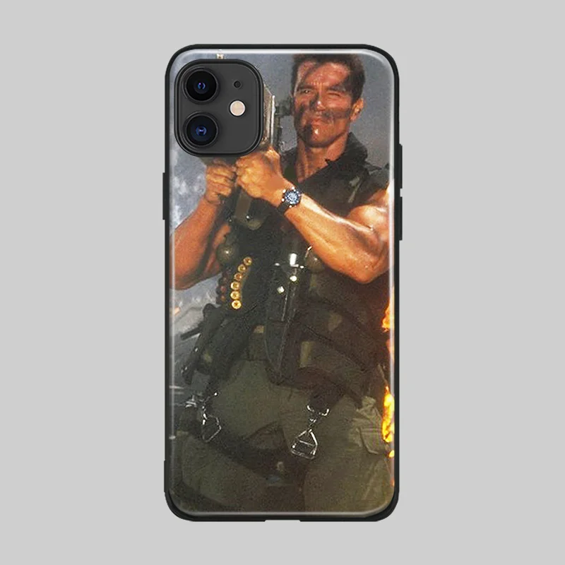 Schwarzenegger Movie Commando 1985 Phone Case, Cover for iPhone 16