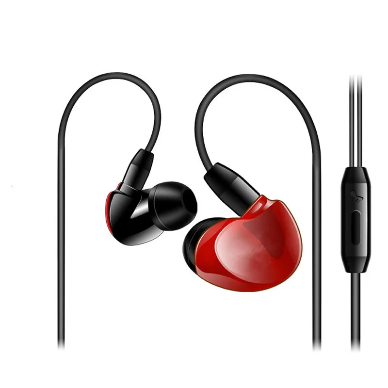 SX538 Спорт бег Гарнитура стерео Бас HIFI наушники крючок микрофоны для
