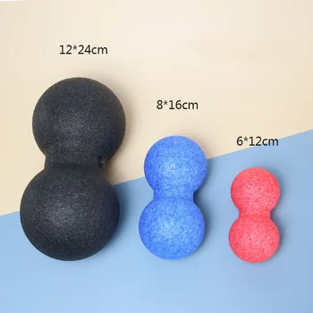 Yoga Equipment Women Yoga Foam Block Roller Peanut Ball Set Block Peanut Massage Roller Ball