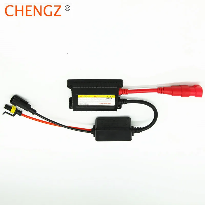 100 шт. DC 55 Вт 12 в тонкий HID балласт для лампы фары H7 6k автомобиля honda и Toyota со склада