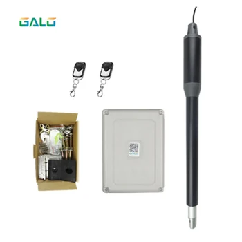 

Black Aluminum Automatic Swing Gate Opener motor kits Optional for Light Duty Single Swing Gates