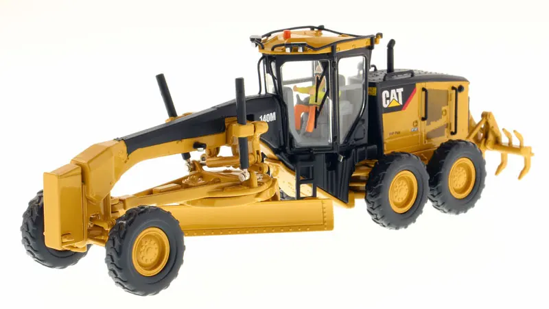 Nuovo Dm Caterrpillar Scala 1/50 Cat 140M Motor Grader High Line Series # 85236C Di Diecast Masters Per Regalo Di Raccolta
