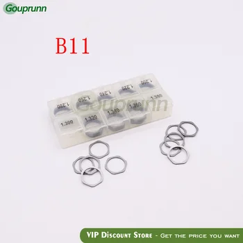 

B11 Gaskets Size 1.20--1.38mm Common Rail Injector Shims Gasket Kit Fuel Injector Adjustment Standard Sealing Washer