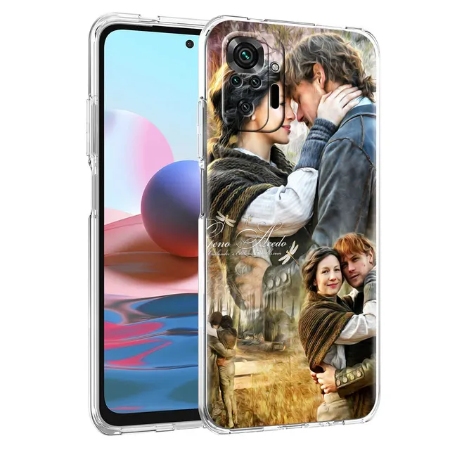 Transparent Case for Xiaomi Redmi Note 9S 9 8 Pro 10S 10 5G 8T 9T 7 9C Clear Ultrathin Soft Smartphone Cover OUTLANDER TV Series PTTM-CLS04