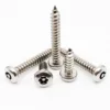 10pc M2.9 M3.5 M3.9 M4.2 M4.8 304 Stainless Steel Pin Six Lobe Torx Pan Round Head Tamper Proof Security Self Tapping Wood Screw ► Photo 1/6