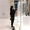 SMTHMA High Quality New Winter Women Cashmere Sweater Two Piece knitted Sets Tracksuit 2025 Fashion Sweatshirts Sporting Suit 6