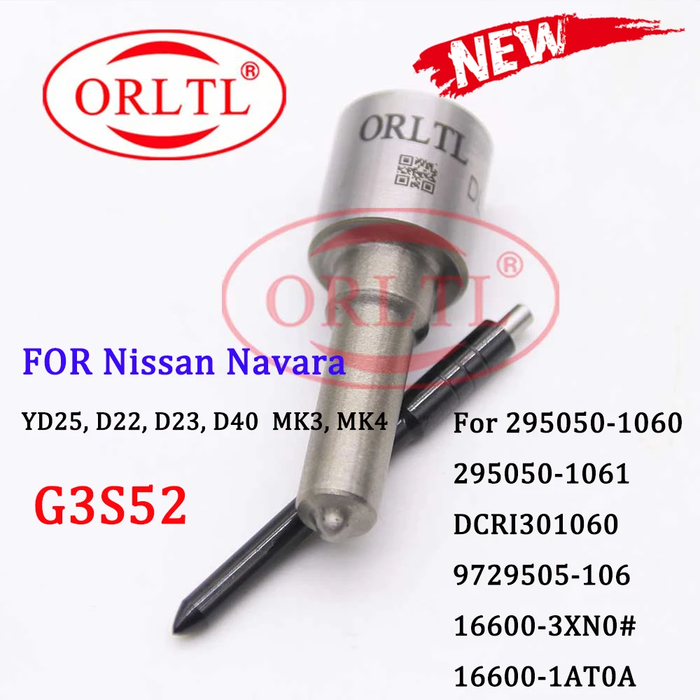 ORLTL Common Rail Nozzle G3S52 Oil Burner For 295050-1060 (Nissan 16600-3XN04 16600-3XN05 16600-3XN06 16600-3XN07) | Автомобили и