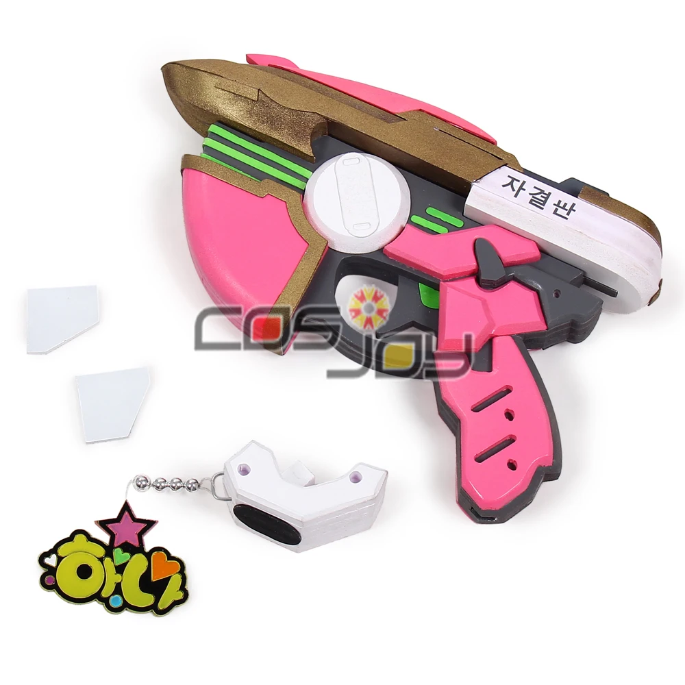 OW пистолет персонажа d. VA Молодежный лагерь реквизит косплея из ПВХ 2951
