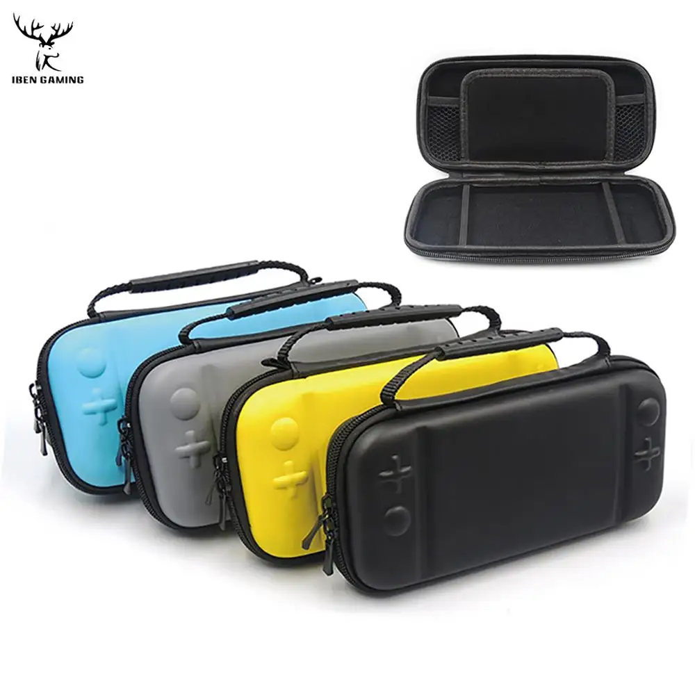 

iBen Portable EVA Storage Bag Cover Cases For Nintend Switch Lite Case NS NX Lite Console Protective Shell Controller