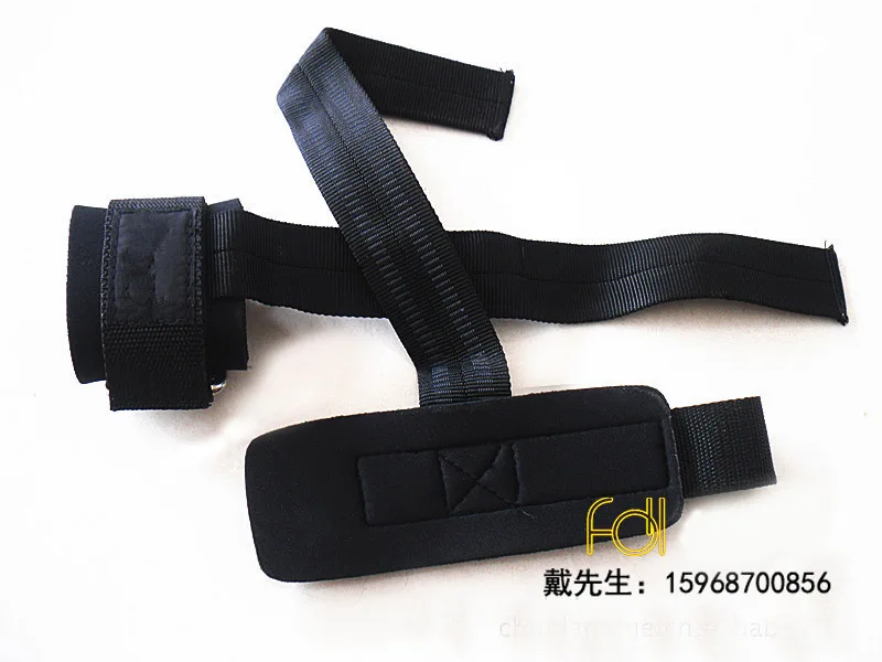

Barbell Athletic Wristguards Wrist Protector Booster Stripe Fitness Anti-slip Pull Hand Fitness Wrist Weightlifting