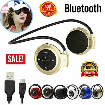 

SH194 Sport Wireless Bluetooth Headphones FM Radio Sport Stereo Earpics Micro SD Card Slot Earpics Micro Headset