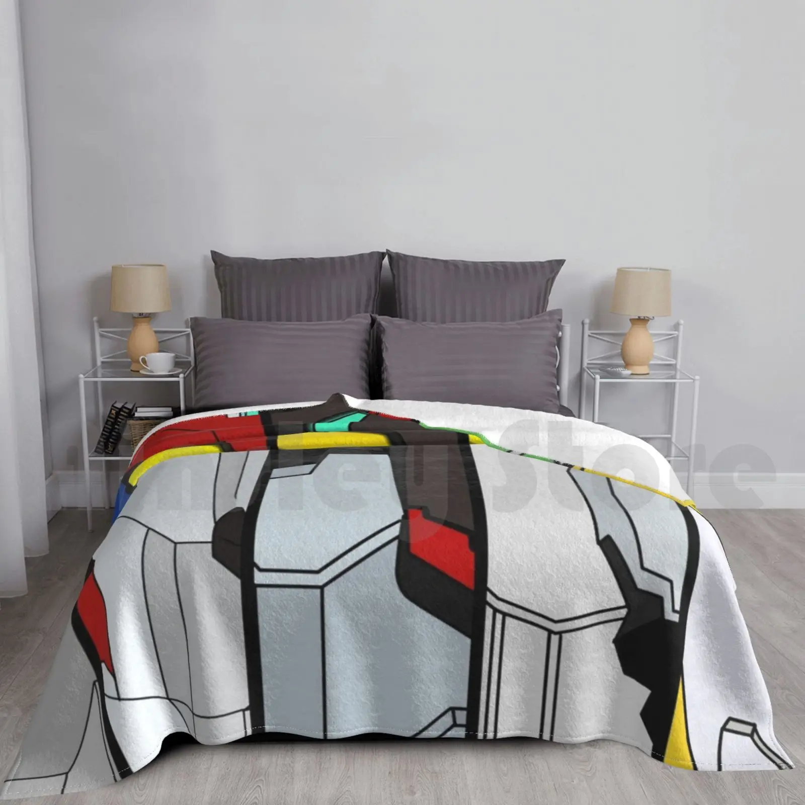 Voltron Lion Poster Coperta Super Soft Warm Light Thin Voltron Voltron Guardian