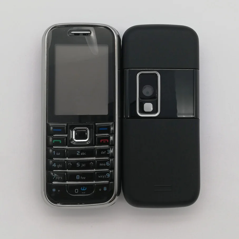 Корпус для Nokia 6233 Высокое качество Новый Полный Мобильный телефон чехол +