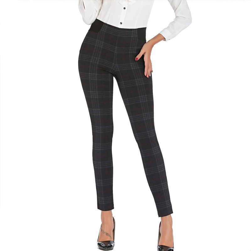 Брюки Стрейч Женские С Высокой Талией Купить