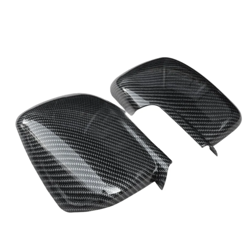 1 Pair Rear View Cover Car Side Mirror Covers for Dodge Charger 2009 - Цвет: Carbon fiber color