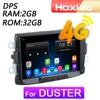 4G Android 8.1 Car Radio Multimedia Player For Renault Duster  Sandero Lodgy Capture Symbol Duster Docker Navigation GPS 2 Din ► Photo 1/6