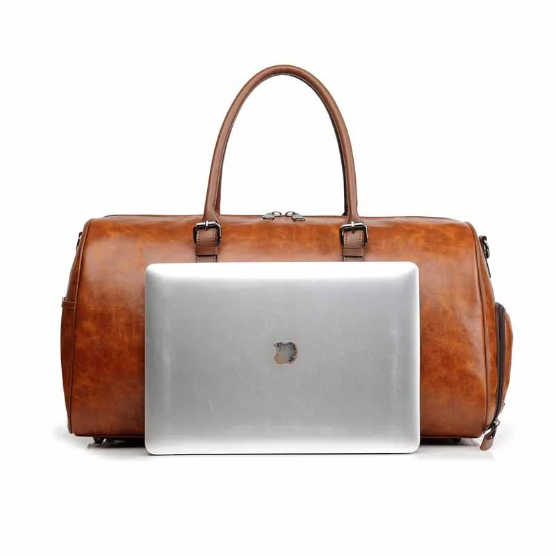 Спортивная сумка, кожаная сумка для выходных, с обувью, мужская, t Carry On Tote, Weekender, багаж, Спортивная, Спортивная, дорожная сумка для мужчин и женщин