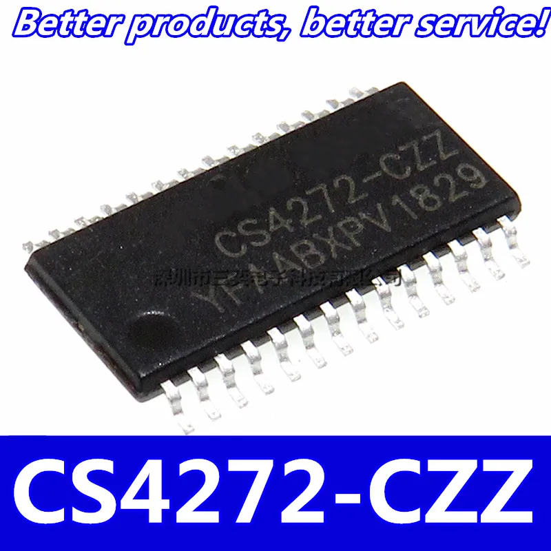 1 шт./лот ~ 20 CS4272-CZZ CS4272-CZ CS4272 TSSOP20 100% Новый оригинальный в наличии 24-битный 192 кГц