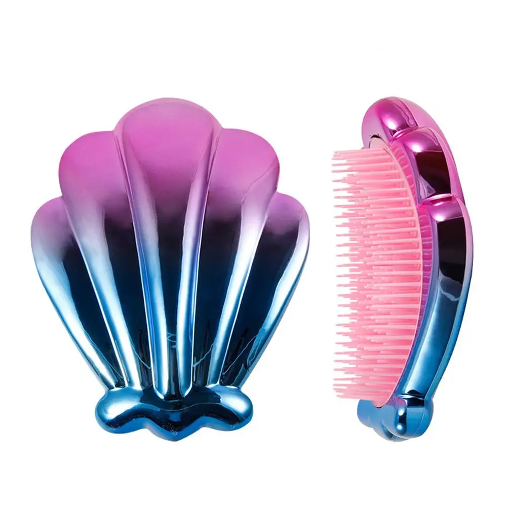 

Fashion Shell Massage Comb Professional Hairdressing Supplies Anti-static Hair Brush Comb Styling Tools Women Girls Hair 1pcs