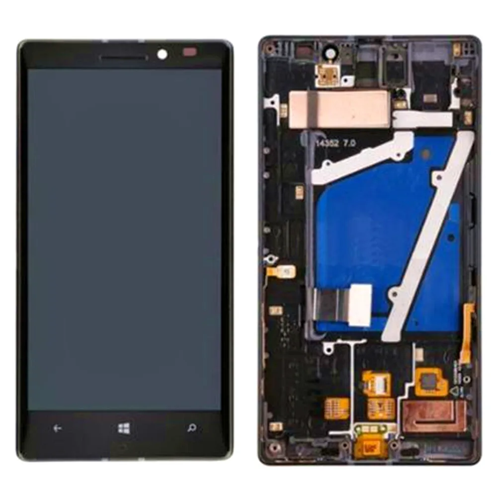 Для Nokia Lumia 930 ЖК дисплей сенсорный экран дигитайзер сборка с рамкой запасные