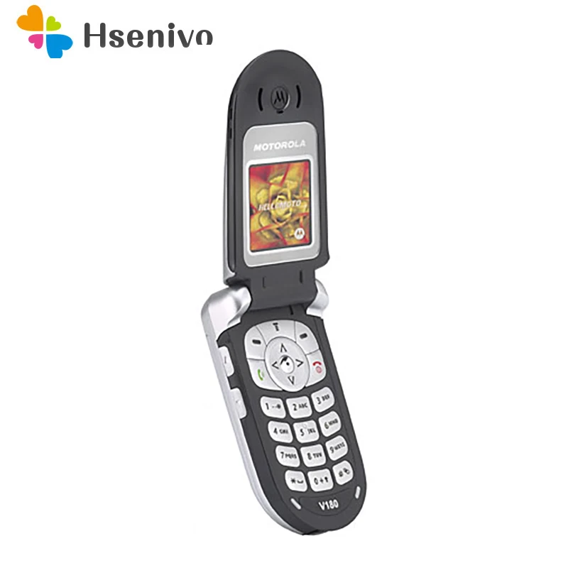 V180 100% Оригинальный разблокированный модный мобильный телефон Motorola с