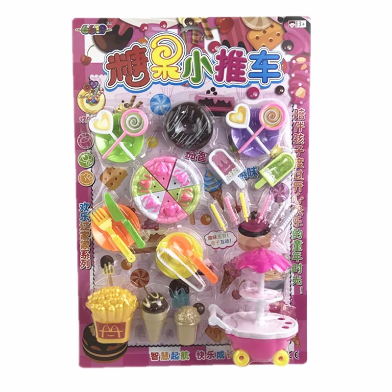

Candy Trolley Children's Play House Assortments Tableware Entity Baby Shop Supply Big Board Birthday Cake
