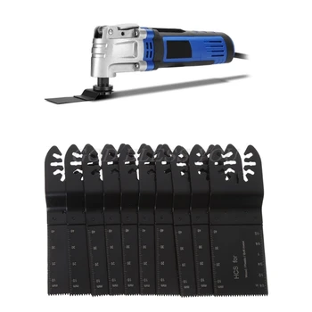 

10 Pcs Oscillating Multitool Saw Blades Set For Fein Multimaster Porter Cable