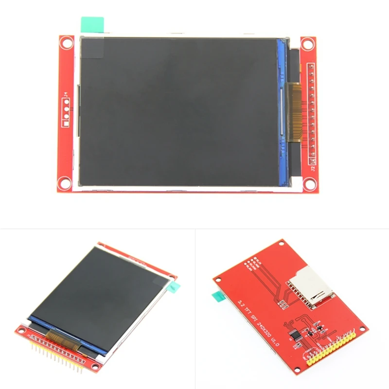 3,2 дюймов 320x240 MCU SPI серийный TFT ЖК-модуль экран дисплея без пресс-панели встроенный драйвер ILI9341