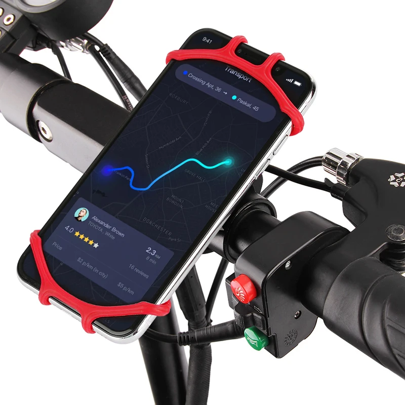 Для крепления мобильного телефона на велосипед силиконовый держатель телефона велосипед руль крепление подставка 360 велосипеды крепление держатели для смартфонов для iPhone gps устройства
