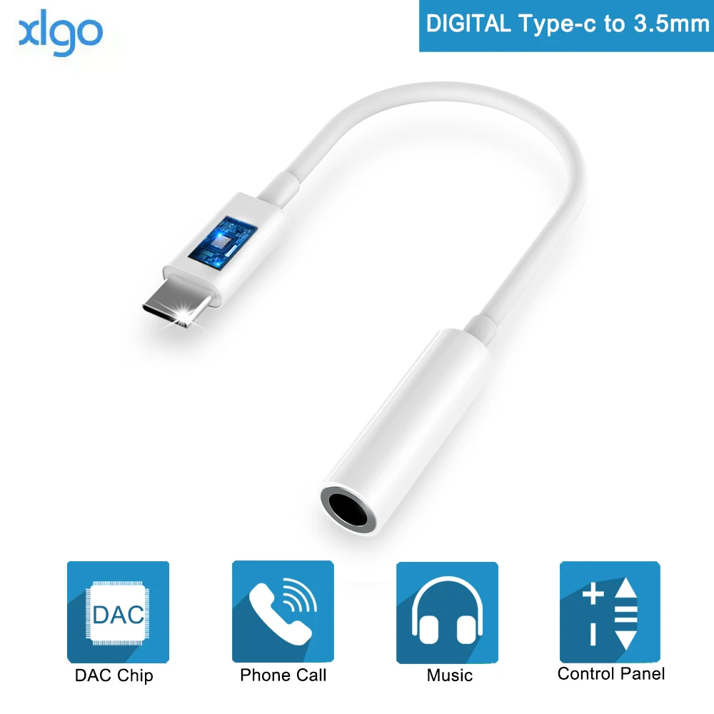 Кабель Переходник USB C на 3 5 мм цифровой аудио стерео разъем для наушников 24BIT HD