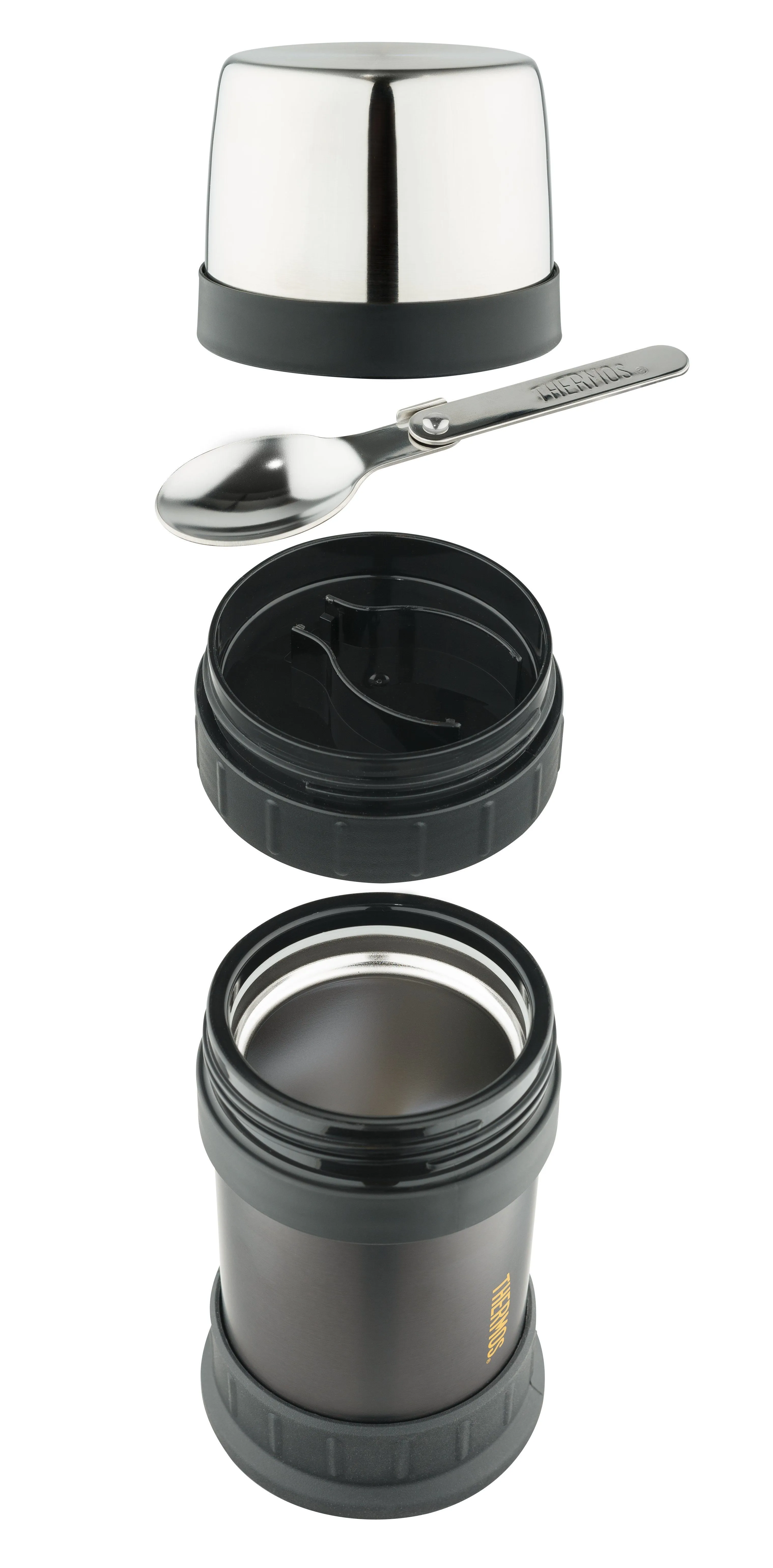 Термос 2345GM Stainless Steel 0.47L из нержавеющей стали для еды