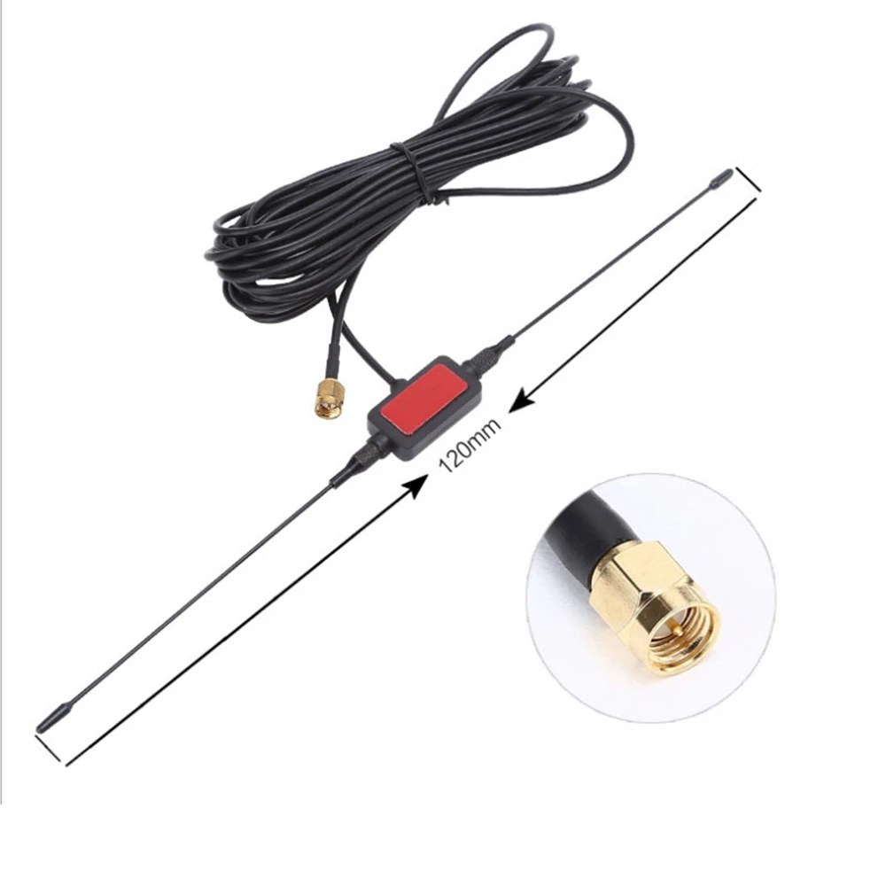 Antena de coche DVB T/CMMB, conector macho SMA de antena de Digital tipo T|Antena de TV| - AliExpress