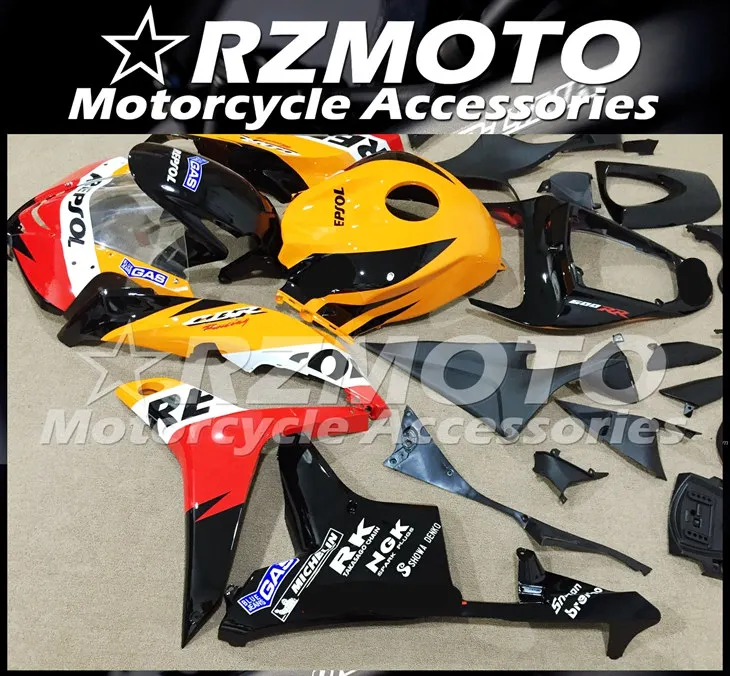 Мотоциклетный обтекатель abs комплект для HONDA CBR600RR F5 2007-2008 год корпусные детали moldStore № 0668