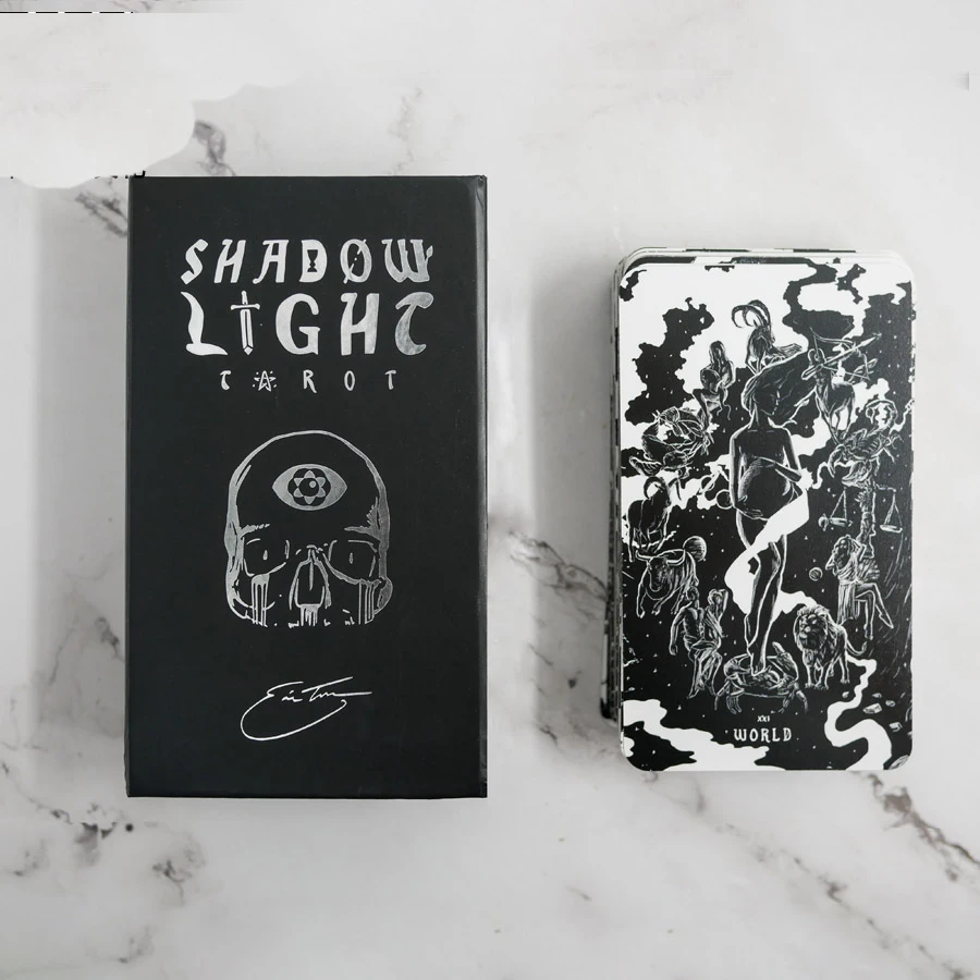 Карты Таро Shadow светильник 7x12 см все английские версии 88 шт./компл. в коробке карта