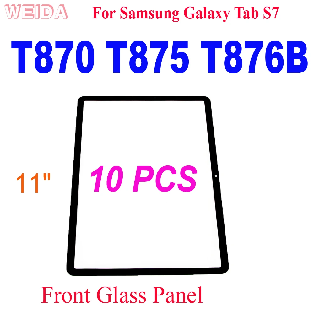 

10 шт., сенсорный экран для Samsung Galaxy Tab S7 T870 SM-T870 T875 T876B