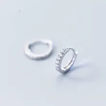 Гипоаллергенные серьги из стерлингового серебра 925 пробы, серьги-гвоздики из циркона для женщин, модные ювелирные изделия, Brincos украшения из серебра 925 пробы eh105