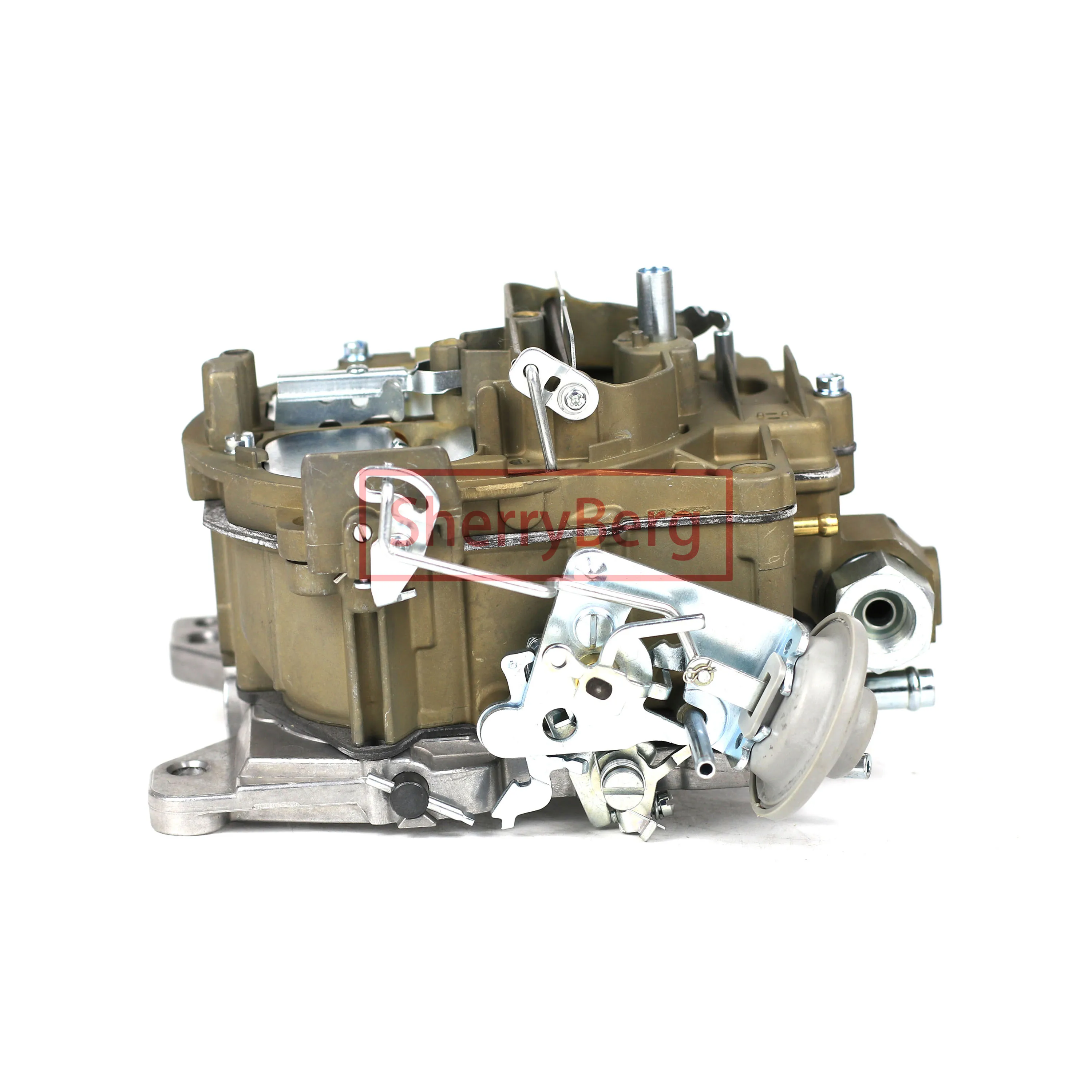 SherryBerg Vergaser Carburador Carb Carburettor for 해양 기화기 QUADRAJET 모델 V6 4.3 엔진 십자군 6 실린더